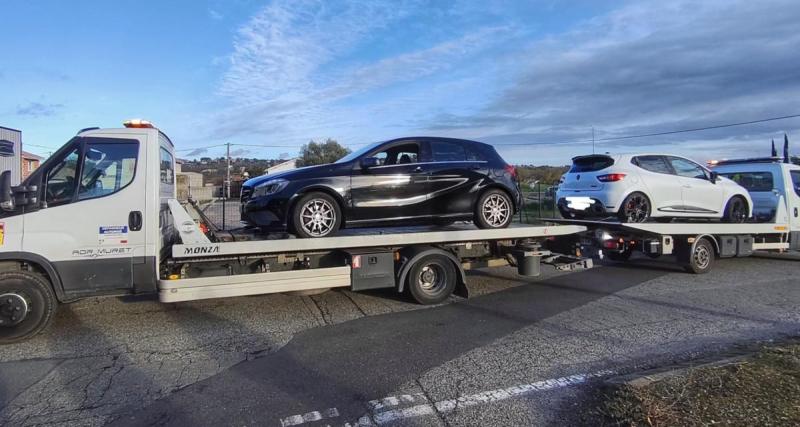 Deux conducteurs flashés en excès de vitesse frôlent les 200 km/h, les gendarmes sur le pont ne les manque pas