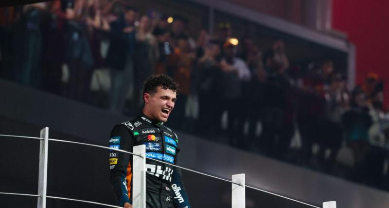  - McLaren : la folle vidéo de Lando Norris au volant d'un kart propulsé par des tronçonneuses !