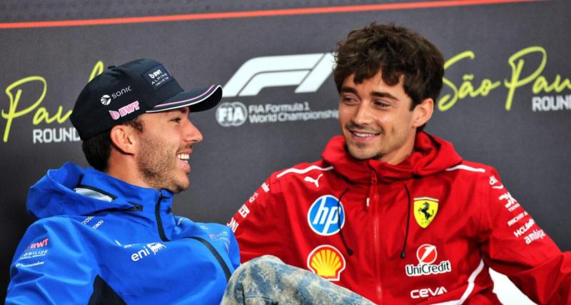 - Ferrari : le cadeau exceptionnel de Pierre Gasly à Charles Leclerc lors d'un Secret Santa, le pilote Alpine se paie son ami