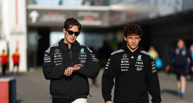 Mercedes : les mots forts de George Russell sur son coéquipier