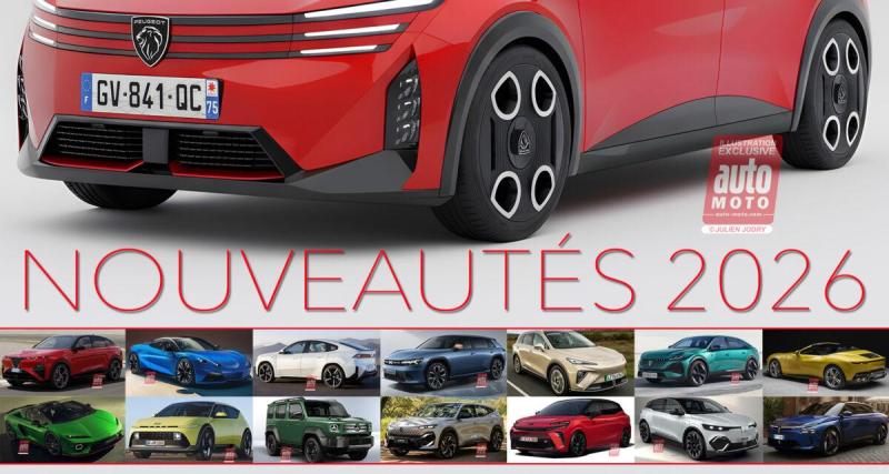  - Toutes les nouveautés auto 2026 : plus de 100 modèles révélés en exclusivité