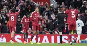 Premier League : un triste Liverpool cale contre Leeds, Mateta buteur frustré avec Crystal Palace
