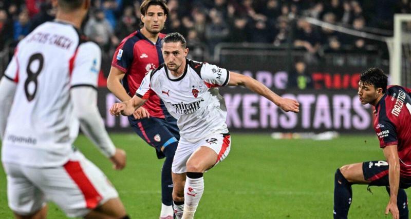  - Étranger : Adrien Rabiot décisif dans la victoire du Milan sur la pelouse de Cagliari