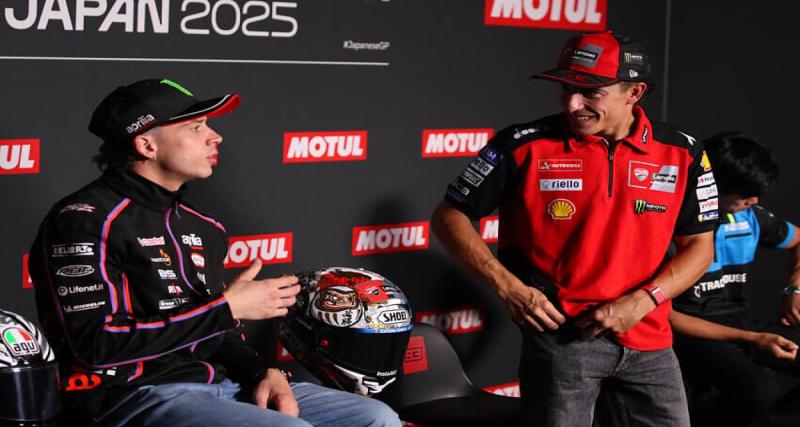  - MotoGP : Marco Bezzecchi brise la glace avec Marc Marquez
