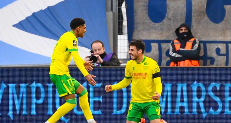  - À dix, l'OM mené par Nantes au Vélodrome après une première période catastrophique