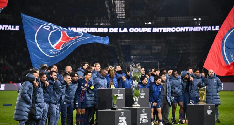  - PSG : la Coupe Intercontinentale présentée après la victoire contre le Paris FC