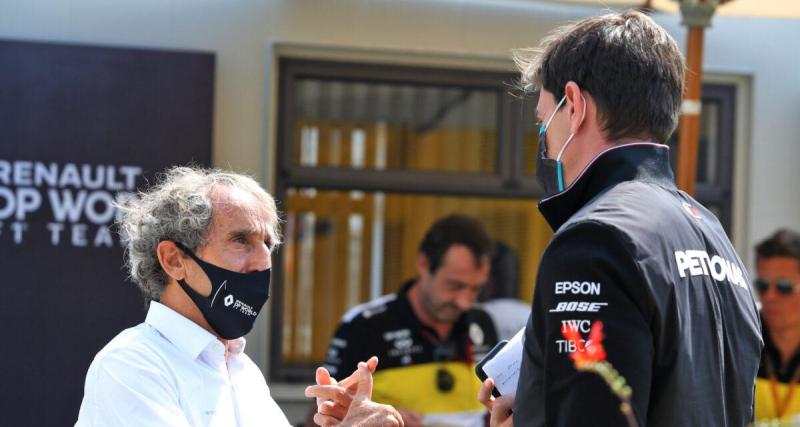  - Mercedes : Alain Prost a fortement influencé Toto Wolff, l'Autrichien fait une révélation sur le Français