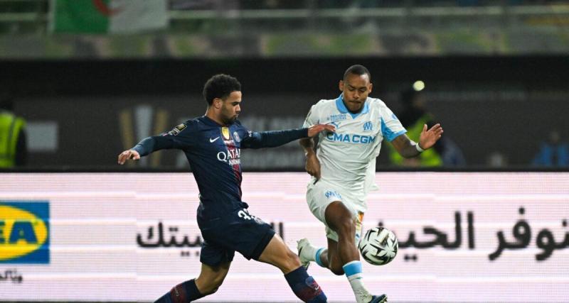  - Trophée des Champions : à la pause, le PSG mène face à l'OM