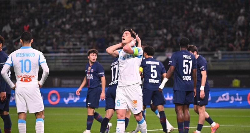  - Trophée des Champions : "On est déçus", la réaction de Balerdi (OM) après la défaite contre le PSG