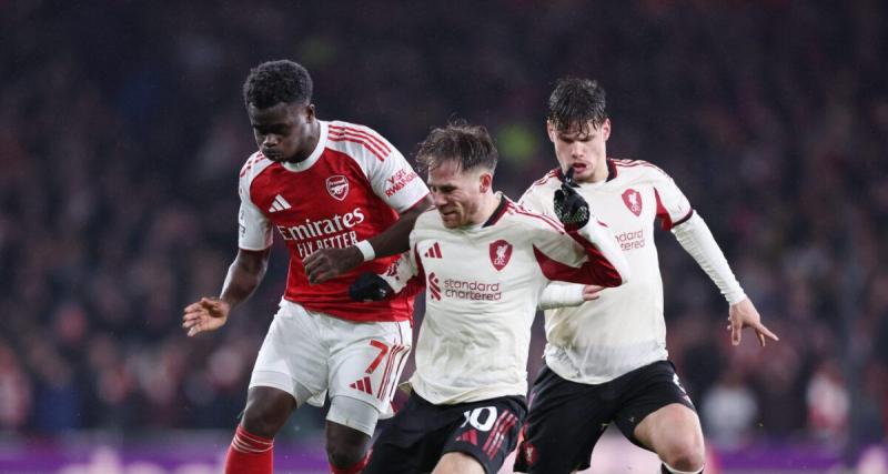  - Contrarié et dominé par Liverpool, Arsenal manque l'occasion de frapper fort