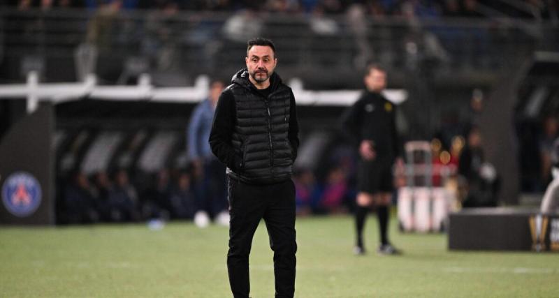  - Trophée des Champions : "C’est difficile à accepter", la réaction de Roberto De Zerbi (OM) après la défaite contre le PSG