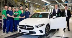 La production de la Mercedes Classe A déplacée en Hongrie pour faire de la place et des économies