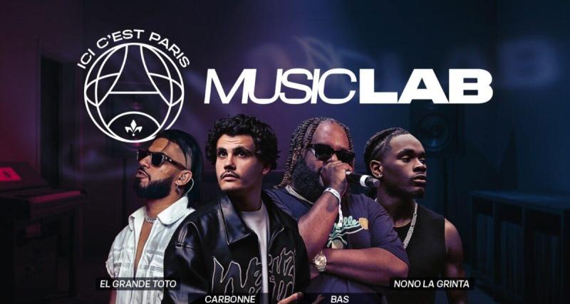  - Le PSG transforme le Parc en studio géant avec le "Ici C'est Paris Music Lab"