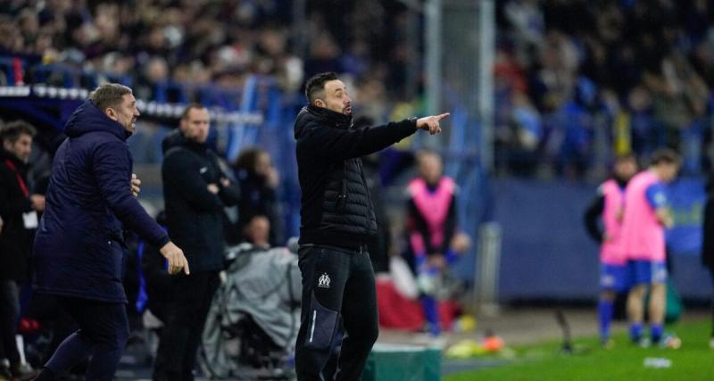  - OM : "On a respecté le football", la réaction de Roberto De Zerbi après le festival offensif contre Bayeux