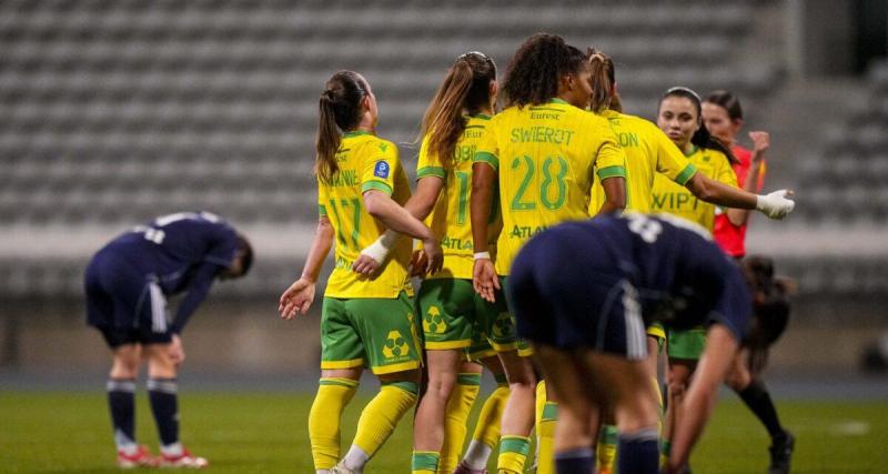 Arkema Première Ligue : le Paris FC renversé par le FC Nantes, nouveau dauphin de l’OL