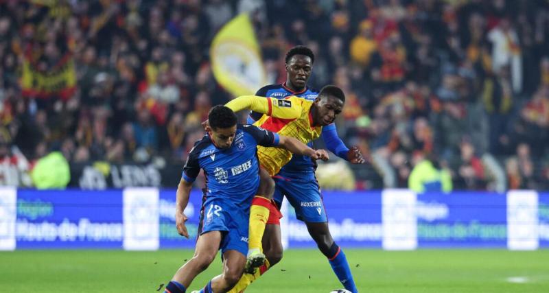  - À la pause, Auxerre neutralise le RC Lens