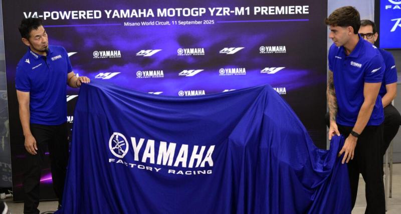 Yamaha : un teaser qui va mettre l'eau à la bouche des fans concernant la livrée 2026
