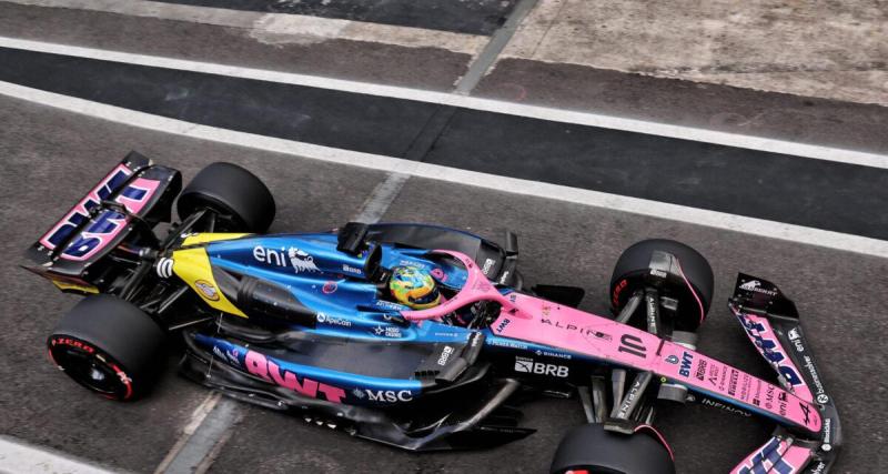  - Alpine : des premières images fuitent sur les réseaux, la A526 et Gasly en shakedown à Silverstone