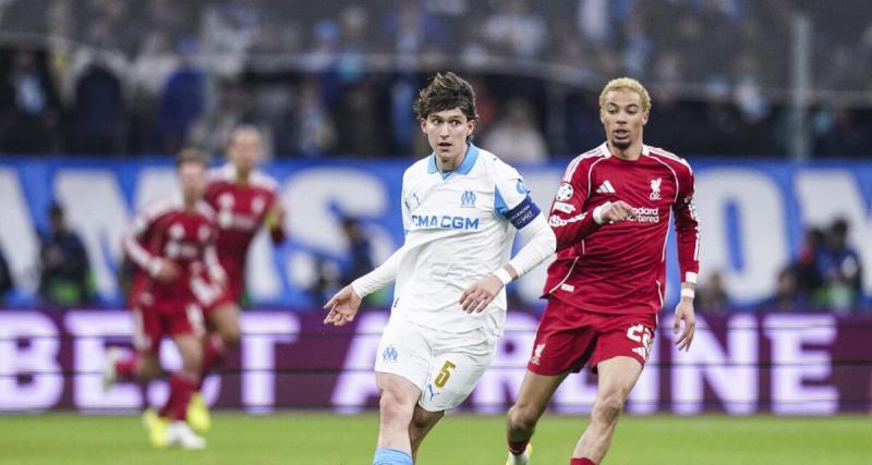  - OM : "Une soirée un peu triste", la déception de Balerdi après la défaite contre Liverpool