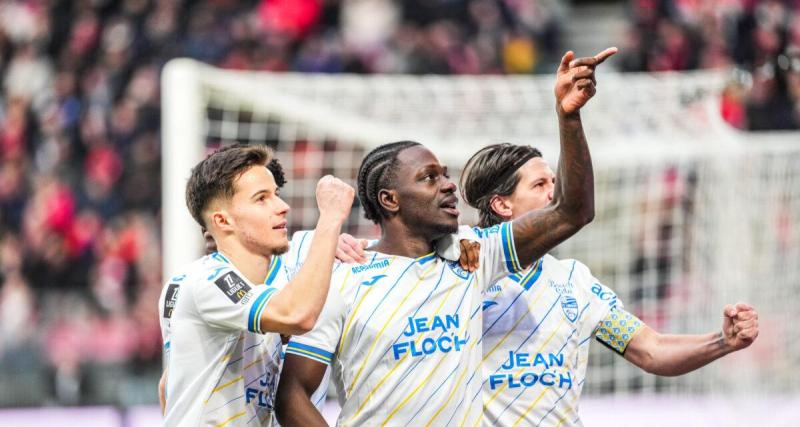  - De surprenants Lorientais devant à la pause face à Rennes