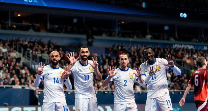  - Euro Futsal 2026 : la France s'offre une victoire historique contre la Lettonie
