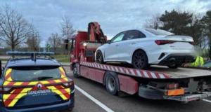 Flashé en excès de vitesse à près de 235km/h, la gendarmerie lui décerne « la médaille d’or du danger »