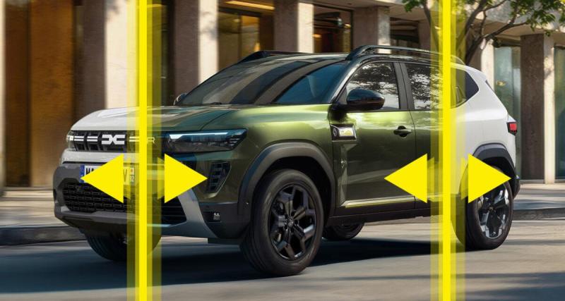  - Renault Duster vs Dacia Duster : faites glisser votre curseur de gauche à droite pour découvrir ce qui les distingue