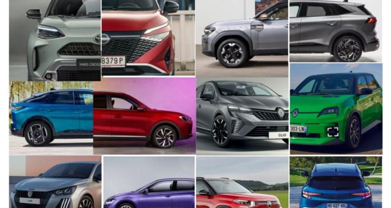  - Top 50 des voitures les plus vendues en France