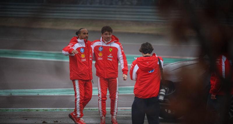  - Ferrari : Lewis Hamilton change de rôle pour mettre en valeur Charles Leclerc, avec une vidéo très drôle