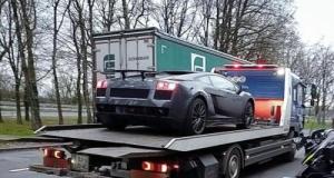 Une Lamborghini Gallardo flashée en excès de vitesse finit sur le dos de la fourrière, du jamais vu dans ce département
