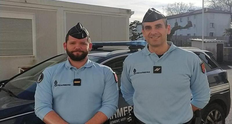 Secourue après une chute sur un parking verglacé, elle envoie un mail aux gendarmes pour les remercier... trois semaines plus tard