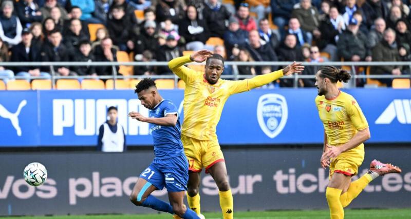  - Troyes dominant mais mené par Le Mans à la pause