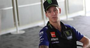 Yamaha : la photo de Quartararo blessé et avec un bandage sur le bras après sa chute à Sepang