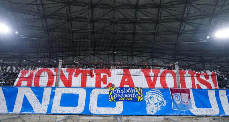 - OM : "Manque de couilles", les banderoles assassines des supporters contre leurs joueurs