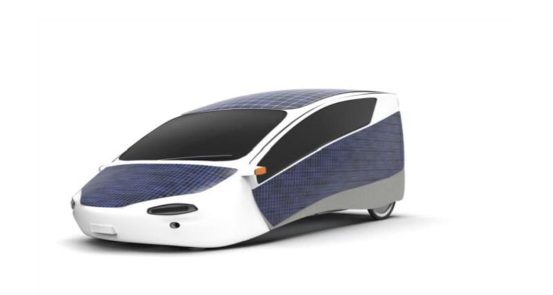 Un véhicule fonctionnant entièrement à l’aide de panneau photovoltaïque prochainement commercialisé ?