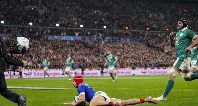 VIDEO – XV de France : l’exploit exceptionnel de Bielle-Biarrey pour lancer les Bleus