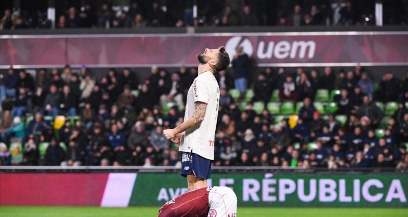  - Tenu en échec à Metz, Lille reste dans ses doutes