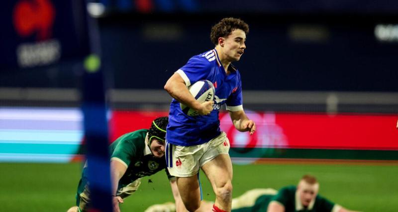  - XV de France U20 : « je ne m'y attendais pas », Latrasse après l'entrée réussie face à l'Irlande