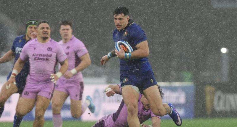 Tournoi des Six Nations : le match monstrueux du futur toulousain Menoncello
