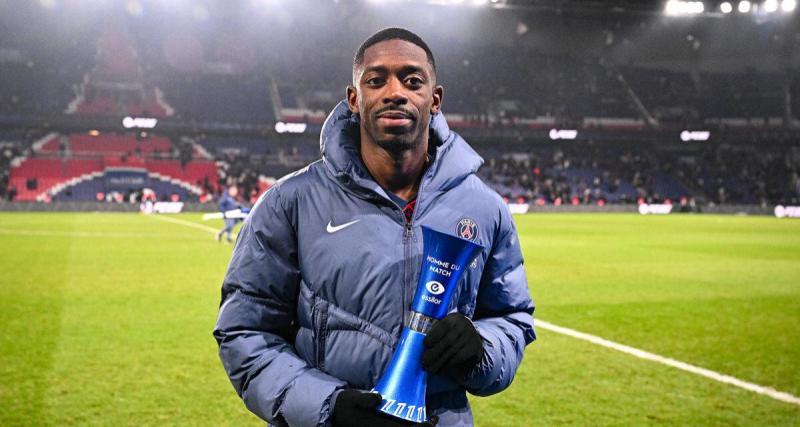  - PSG : 7 buts en 10 tirs cadrés, le ratio hallucinant de Dembélé en Ligue 1