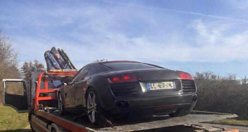  - Le V10 n'est pas fait pour le plaisir sur départementale : une Audi R8 interceptée à près de 190 km/h
