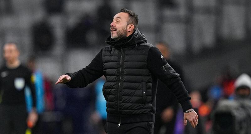 OM : le départ de Roberto De Zerbi serait imminent