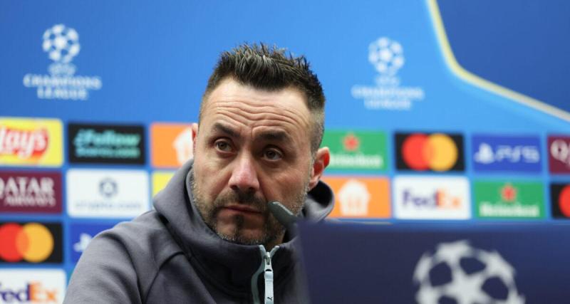  - Favori pour un énorme poste en Europe, De Zerbi pourrait vite oublier l'OM !