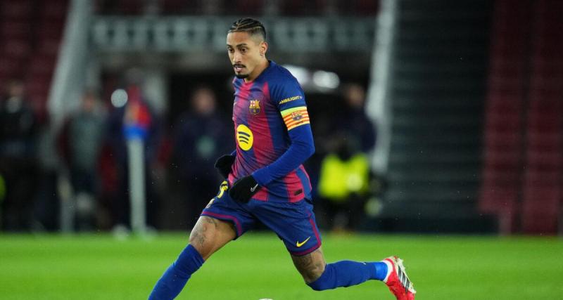  - 91 contre 60 % : Raphinha totalement indispensable au Barça