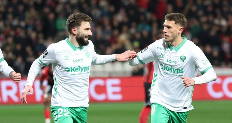  - Ligue 2 : l'ASSE enchaîne contre Guingamp et remonte sur le podium