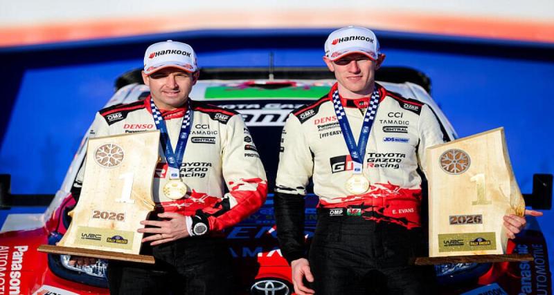 - Rallye de Suède : « Il est encore trop tôt pour parler du Championnat », Evans refuse de s’enflammer après son triomphe