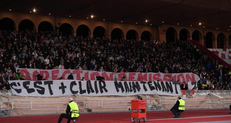  - Monaco : "C'est plus clair maintenant ?", les supporters monégasques réclament le départ de leur direction