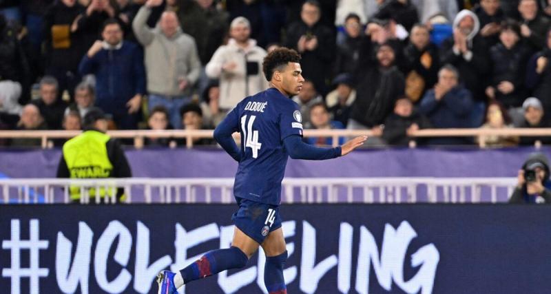 - Monaco – PSG : Doué flirte avec Mbappé, Haaland et Benzema, des records fous !
