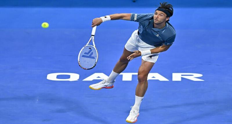  - Tennis: Carlos Alcaraz encense Arthur Rinderknech