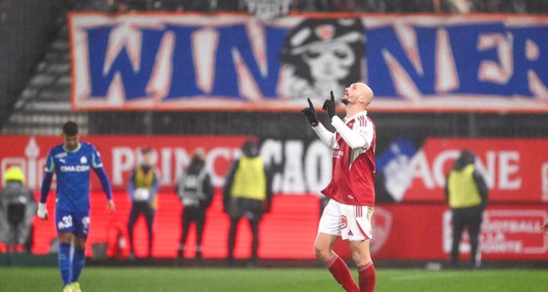  - Ligue 1 : à la pause, Brest fait le break contre l'OM